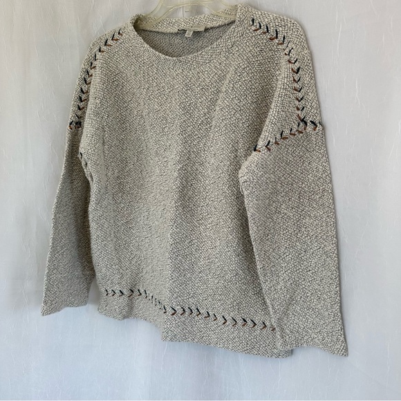 Lucky Brand Pullover Sweater Blouse Crewneck Small - Picture 2 of 15